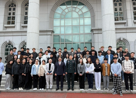 주부산 몽골 영사관 관계자, 창신대학교 방문, “몽골 유학생들과의 교류 만남 진행”