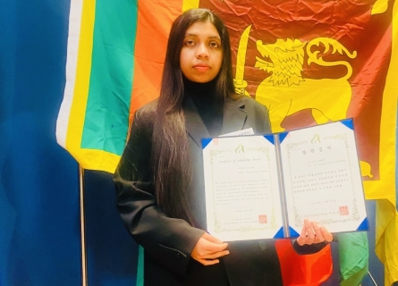 스마트팩토리학과 스리랑카 유학생,  우정교육문화재단 장학생 선발