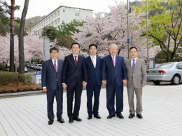 BNK경남은행 황윤철 행장 우리대학 내방